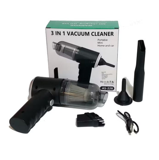 Hidrolavadora Portátil 48V de 2 Baterías + Mini Aspiradora de Mano 12000 Pa con Accesorios – Ideal para Carros, Motos y Hogar en Colombia