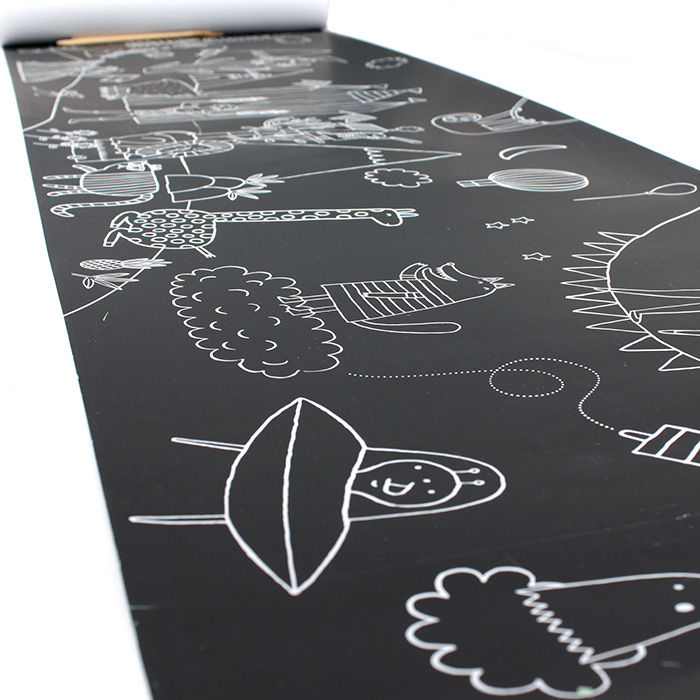 Rollo póster mágico para raspar 200 × 30 cm – papel interactivo para niños, creatividad y motricidad fina