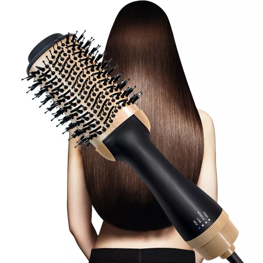 Cepillo secador y moldeador Keratin 3D Pro 1300W para alisar, dar volumen y peinar