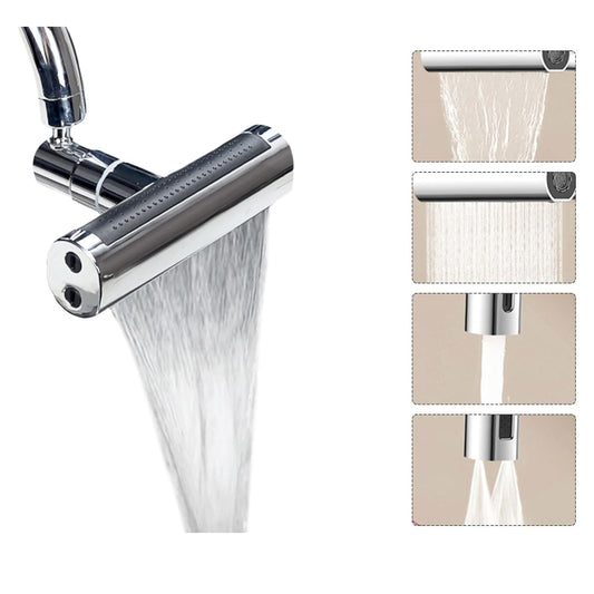 Extensor de grifo 4 modos 360° para cocina y baño – adaptador universal ahorro de agua, evita salpicaduras