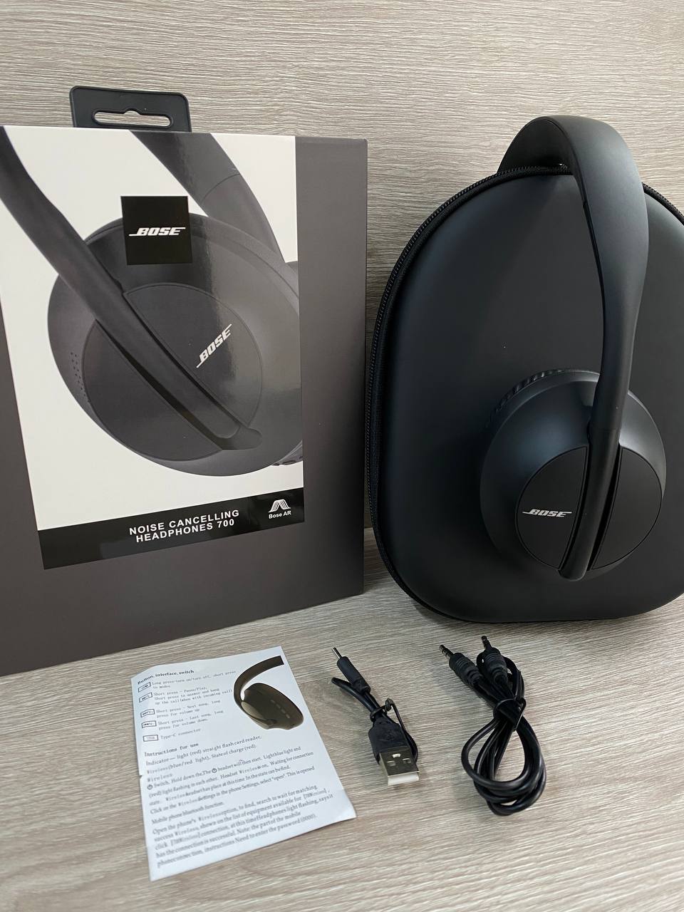 Audífonos Diadema Bose 700 Bluetooth Inalámbricos con Estuche | Cancelación de Ruido y Sonido Premium