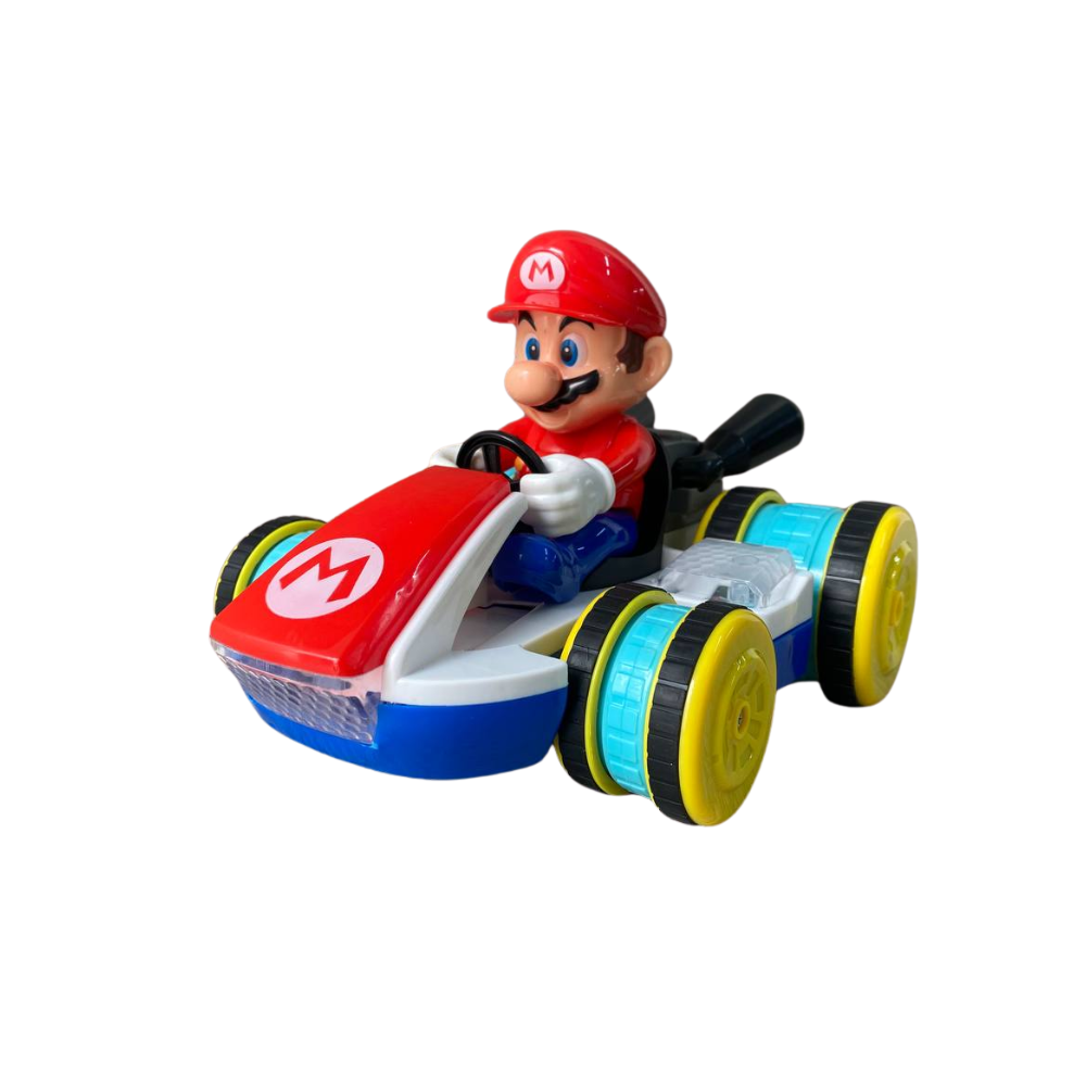 Carro a control remoto Mario Kart – vehículo RC con luces y sonido para niños en Colombia