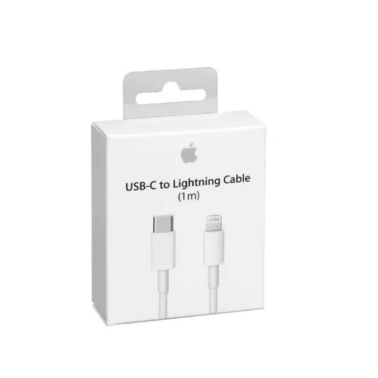 Cable iPhone USB-C a Lightning 1 Metro Tipo Original | Carga Rápida y Transferencia de Datos