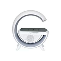 Lámpara Parlante Bluetooth con Cargador Inalámbrico y Luz LED | 4 en 1 Multifuncional